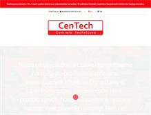 Tablet Screenshot of centech.pl